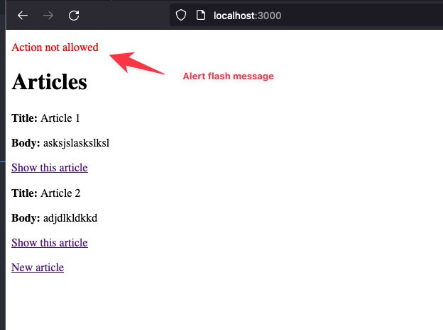 Redirect screenshot.